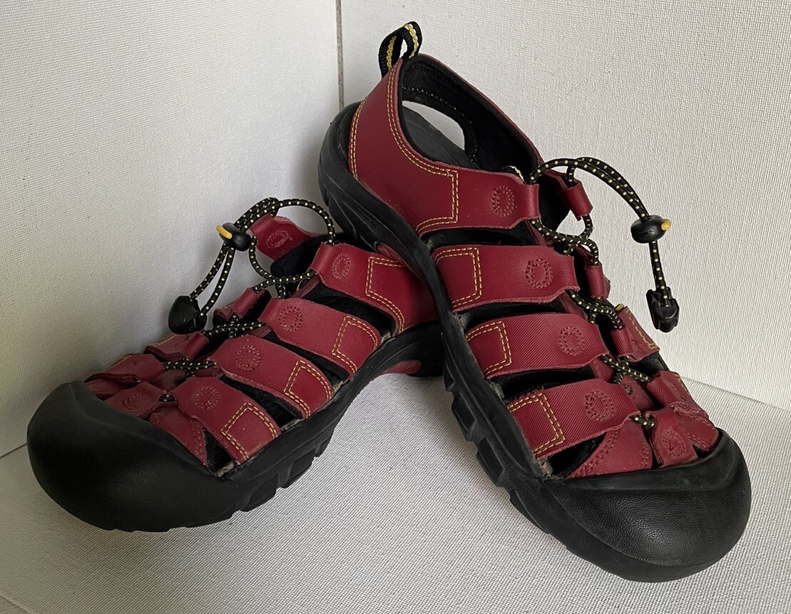 Sandalo donna Keen Newport H2 impermeabile escursionismo sportivo rosso US 6 UK5 EU 38 5