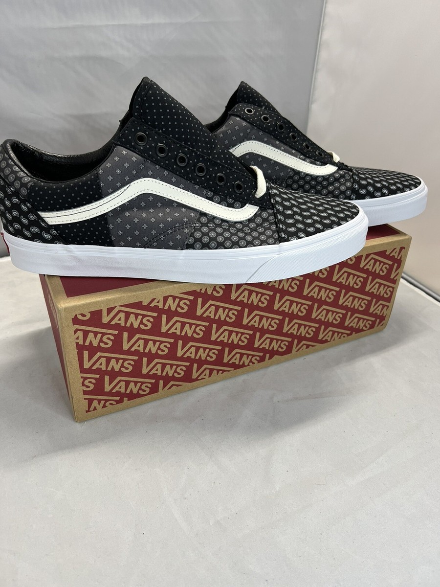VANS★OLD SKOOL TIE PRINT PATCHWORK★ペイズリー柄★兼用 Size 11 - VANS Old Skool Tie Print Patchwork for sale online