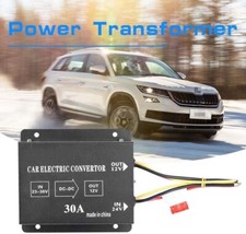 Inverter Convertitore Auto 30A 30amp Dc da 24V a 12V per Auto Camion Camper Ws - Miniatura 2