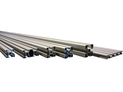 Alu Profilsystem 3,5 - 6 m Aluminium Nut Profil Aluprofil Baukastensystem Raster