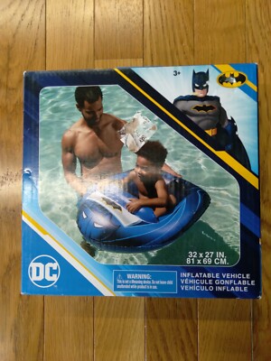 DC Inflatble Vehicle Boat Pool Float New In Box Batman | eBay