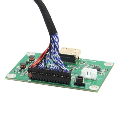 V1.5 LVDS To HDMI-Compatible Adapter Board Converter + Cable 1080P 720P