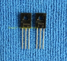 10Pairs 2SB631K/2SD600K B631K/D600K Power Transistors