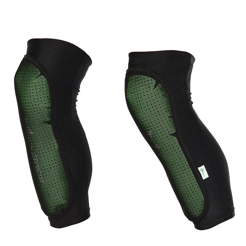 Rodillera RockBros Ciclismo Espinillera Protector de pantorrilla Manga para piernas Negro Verde Foto 4 de 4