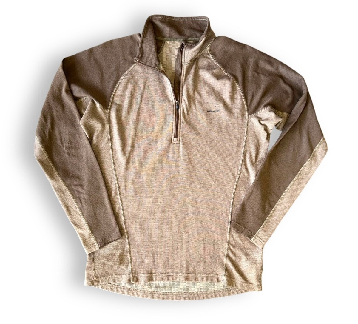 Vtg PATAGONIA 1/4 Zip Capilene 3 Top style #44440 Brown size Vtg PATAGONIA 1/4 Zip Capilene 3 Top style #44440 Brown size