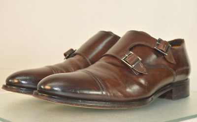 Russell & Bromley London Birch Double Monk Strap US Men