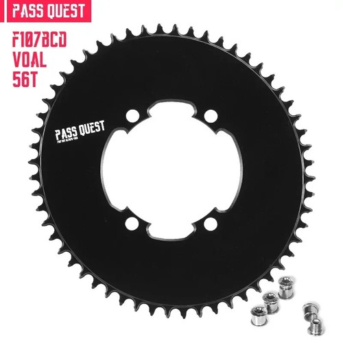 F107BCD Road Bike Chainring Round Oval 42-58 Teeth Support Chainwheel - Picture 13 of 42