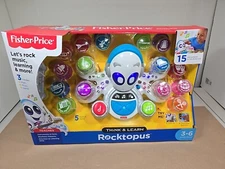 Fisher-Price Think & Learn Rocktopus Music Toy - Preschool Ages 3-6 NEW 3 Modes