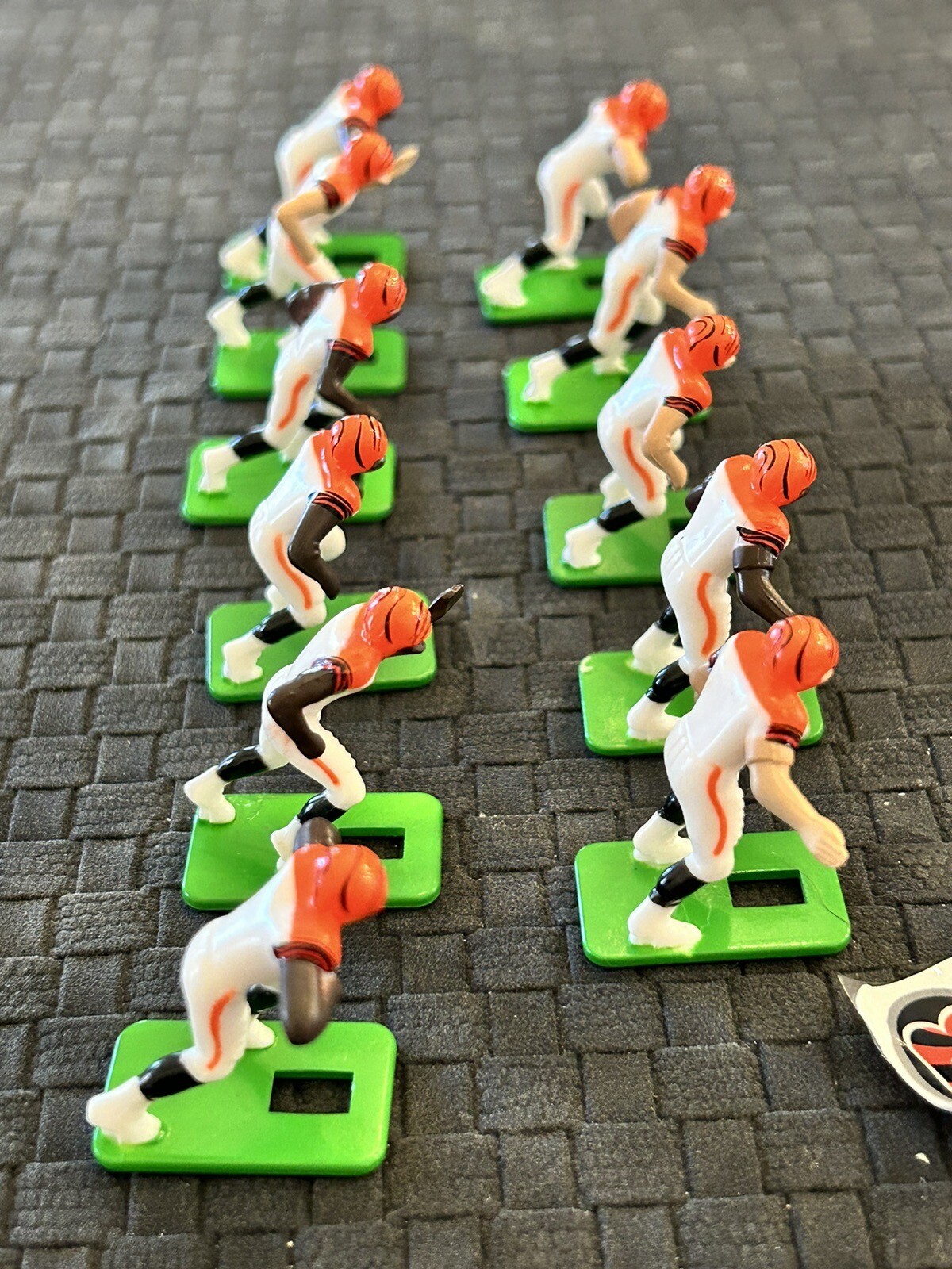 Tudor Electric Football Team NFL Cincinnati Bengals White/ orange