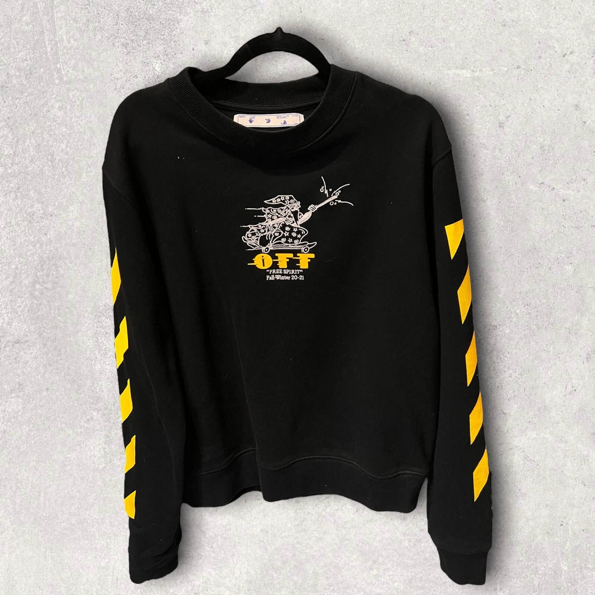 Off white hotsell pullover black
