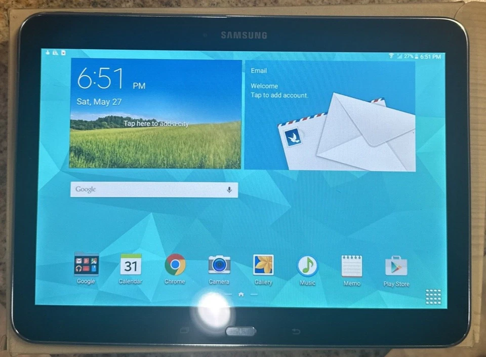 Samsung Galaxy Tab 4 10.1" 16GB Wifi+4G Verizon Black - SM-T537VYKAVZW - Image 3 of 4