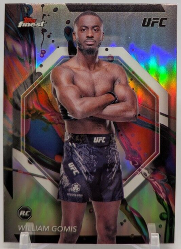 🔥2024 Topps Finest UFC William Gomis Common Refractor RC #82🔥 - Bild 1 von 3