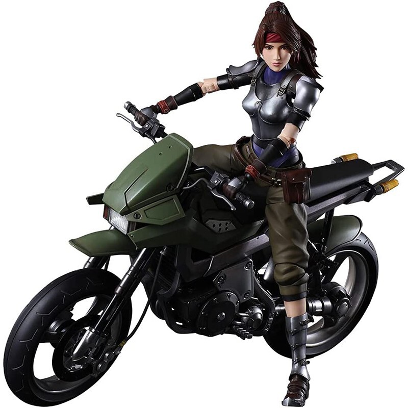 Square Enix Final Fantasy VII Remake PLAY ARTS Kai Jessie & Bike