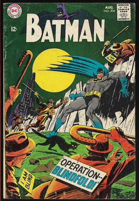 BATMAN (1940) #204 - VG minus Back Issue (S)