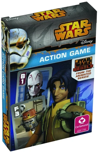 Cartamundi 454 Star Wars Rebels Action Game NEW CIB*