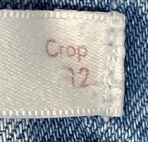 LC Lauren Conrad Crop Jeans Women's Size 12 Distressed High Rise (32x26) - Picture 7 of 22