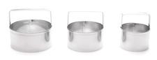 Biscuit Cutter Set of 3 Stainless-Steel sizes 2", 2.5", 3" dia. Fox Run 3660