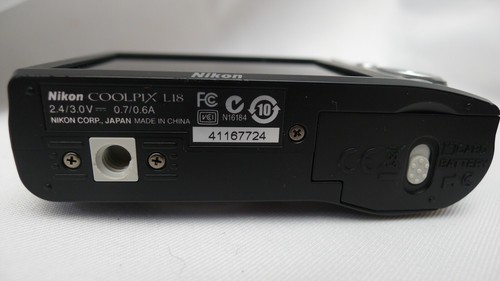 Nikon Coolpix L18 8,0 megapixel fotocamera digitale nera - punta e scatta - errore obiettivo - Foto 9 di 9