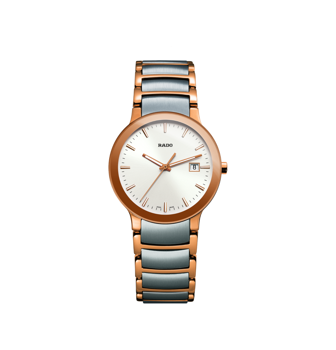 RADO CENTRIX Swiss Two-Tone Stainless Steel Bracelet LADIES WATCH