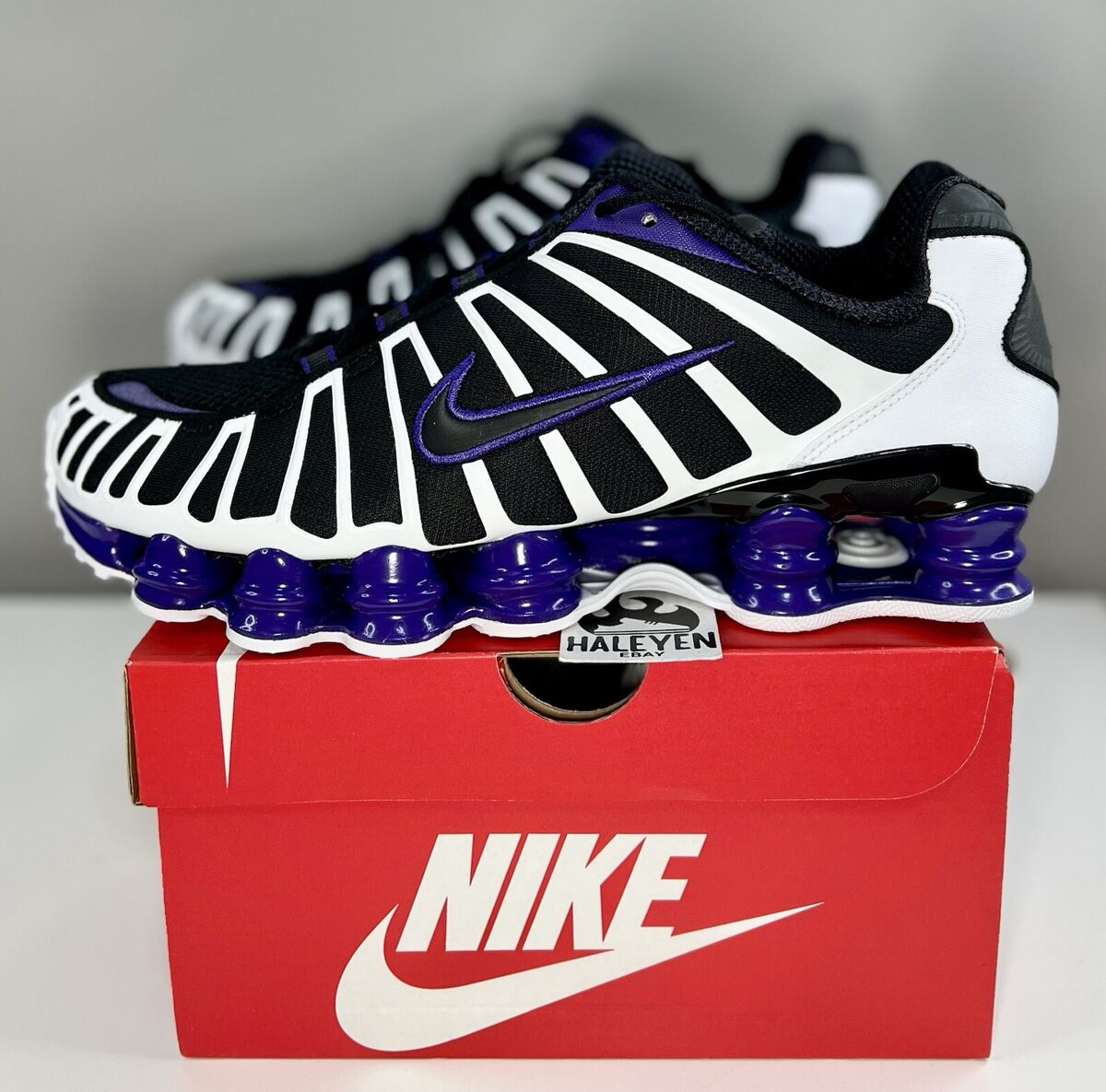 Size 8 - Nike Shox TL 2020 Black Court Purple for sale Size 8 - Nike Shox TL 2020 Black Court Purple for sale