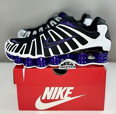 NEW Nike Shox TL 'Black/Court Purple' | Men Sizes 8 - 13 NEW Nike Shox TL 'Black/Court Purple' | Men Sizes 8 - 13