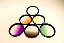 58mm graduated filter set 5 w/67-58mm step down adapter