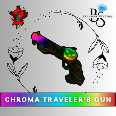 ONLINE   | Murder Mystery 2 | MM2 | Chroma Travelers Gun - CHEAP & FAST