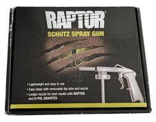 U-POL Raptor Truck Bed Liner Spray Gun GRAVITEX SCHUTZ Applicator Gun