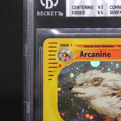 🔥 BGS 9 MINT ARCANINE HOLO RARE | SKYRIDGE H2/H32 | 0,5 OFF GEM 🔥 - Bild 3 von 14