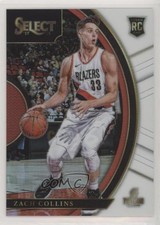 2017 Panini Select Concourse White Prizm 128/149 Zach Collins #94 Rookie RC s7f