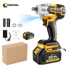 CONENTOOL Akku Schlagschrauber Elektrischer Kfz Drehschlagschrauber Reifenwechse