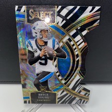 Bryce Young 2023 Panini Select Premier Level 167 Zebra Prizm Die Cut Rc Bryce Young 2023 Panini Select Premier Level 167 Zebra Prizm Die Cut Rc