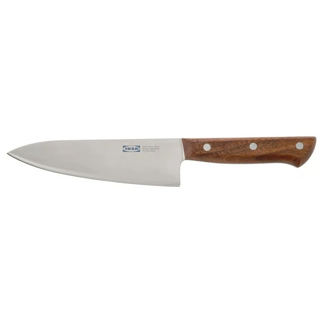 Ikea VARDAGEN Cook's Knife, Stainless Steel/Walnut, 16 cm 6"
Opens in a new window or tab