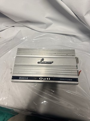 Lanzar Optidrive OPTI 200X4 4-Channel Car Audio Amplifier.