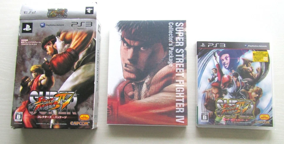 PS3 Super & Ultra Street Fighter IV x Tekken Collector's Package set of 3 Japan - Image 4 of 4