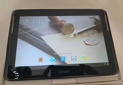 Samsung GT-N8013 Galaxy Note 10.1 Android WiFi Tablet. 32 GB. Black. Working