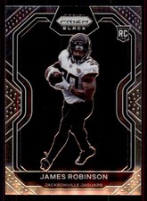 2020 Panini Chronicles #PB-16 James Robinson Prizm Black Jacksonville Jaguars