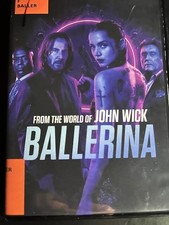 BALLERINA - FROM THE WORLD OF JOHN WICK DVD - USED FORMER LIBRARY COPY
