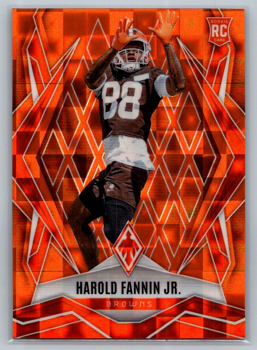 2025 Phoenix Football Orange Pandora #217 Harold Fannin Jr. RC 136/189 -  Browns