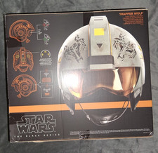 Star Wars Black Series Mandalorian Trapper Wolf Electronic Helmet NEW UNOPENED