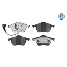 Satz Bremsbeläge Bremsklötze vorne für VW Bora 1 1J2 1J6 Golf 4 1J1 1J5 | 241