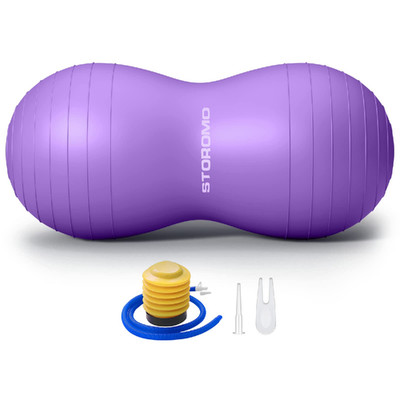 Storomo Anti-Burst Peanut Ball-High Weight Capacity Exercise Ball For Birth
