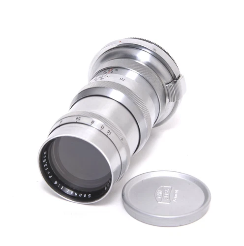 Zeiss Jena for Contax II Sonnar 4/13.5 cm heavy version with caps