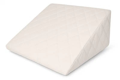 AMANSTYLE Back Support Reflux Foam Support Bed Wedge Pillow Removable Zip Cover UK