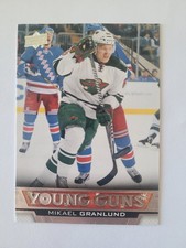 2013-14 Upper Deck Series 2 Young Guns #474 Mikael Granlund - Minnesota Wild.