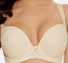 Freya Deco Darling plunge bra, 28D 28DD 28E 30D 30DD, Black or Ivory