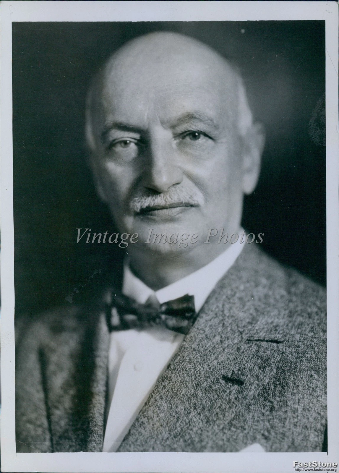 1918年 セントポール・オットー・ブレマー アメリカ国立銀行会長 写真5x7 - 画像1/2