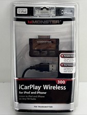 Monster iCarPlay Wireless 300 For iPod  iPhone- FM Transmitter