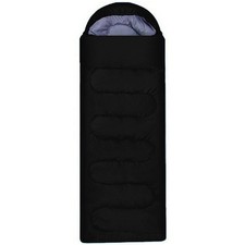3-4 SEASON SLEEPING BAGS SINGLE CAMPING RECTANGULAR ENVELOPE ZIP UP KIDS ADULT