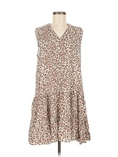 Nine West Women Brown Casual Dress M